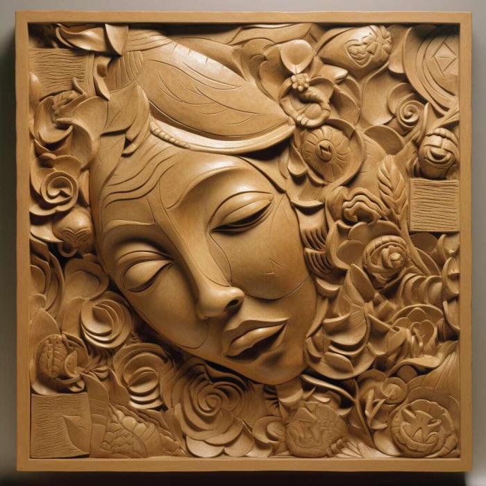 نموذج ثلاثي الأبعاد لآلة CNC 3D Art 